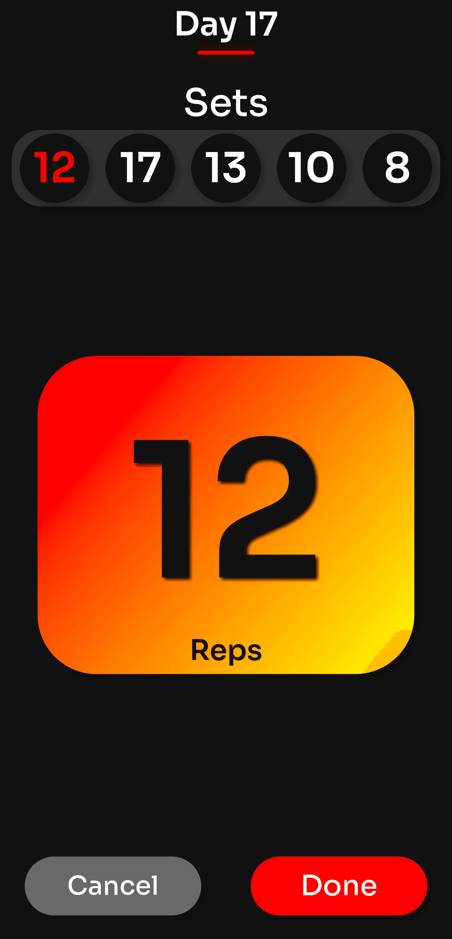 Counting reps
